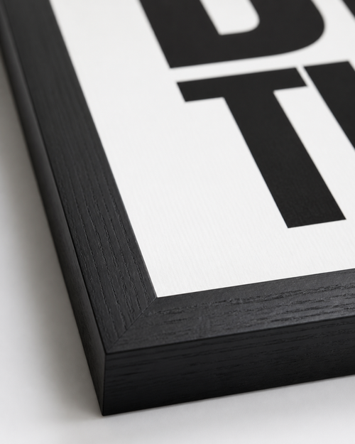 Do the Work — Framed Print